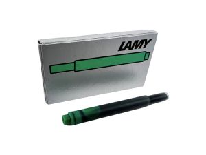 NABOJE ATRAMENTOWE DO PIÓR LAMY T10 ZIELONE 5 SZT