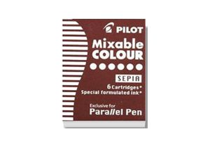 NABOJE PARALLEL PILOT SEPIA 6 SZTUK