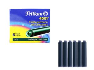 NABOJE PELIKAN TP/6 CIEMNO ZIELONE