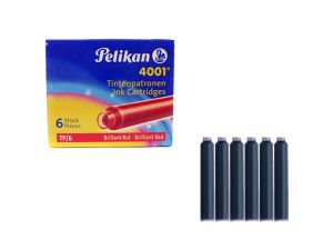 NABOJE PELIKAN TP/6 CZERWONE