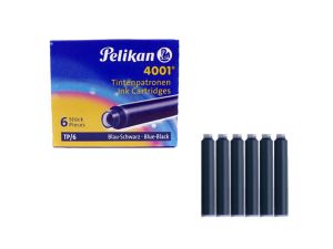 NABOJE PELIKAN TP/6 NIEBIESKO-CZARNE