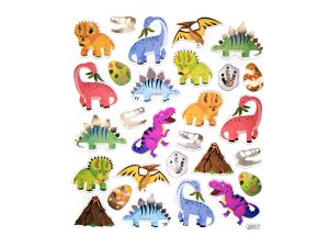 NAKLEJKI DINOZAURY 28 SZT DPNK-129 DALPRINT