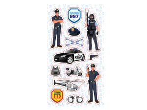 NAKLEJKI POLICJANCI RANOK