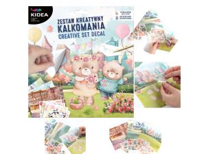 NAKLEJKI TRANSFEROWE KALKOMANIA E KIDEA DERFORM