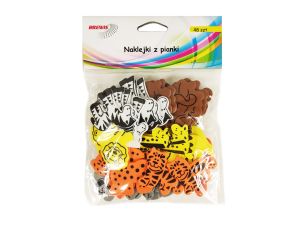 NAKLEJKI Z PIANKI PVC09 ZOO