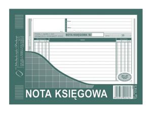 NOTA KSIĘGOWA A-5 416-3
