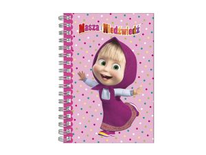 NOTES SPIRALNY A6 MASZA I NIEDŹWIEDŹ