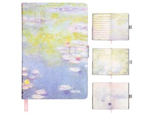 NOTES Z ZAPIĘCIEM B6 128K MONET LILIE WODNE 2 INC