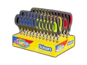 NOŻYCZKI 13,8 CM GUMOWA RĄCZKA 92623 COLORINO
