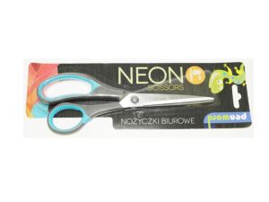 NOŻYCZKI BIUROWE NEON 8 NB-1C BLISTER