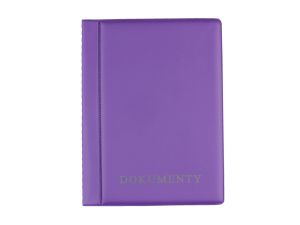 OKŁADKA NA DOKUMENTY MINI VIOLET BIURFOL