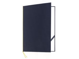 OKŁADKA NA DYPLOM ELEGANT- LEN GRANATOWE GALERIA PAPIERU