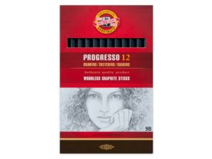 OŁÓWEK GRAFITOWY 8911 9B PROGRESSO KOH-I-NOOR A'12