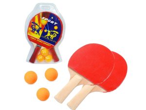 PALETKA DO PING PONGA 2 SZTUKI + PIŁECZKA 2339 