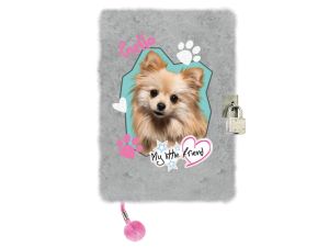 PAMIĘTNIK Z KŁ WŁ A5 96K MY LITTLE FRIEND PINK DOG