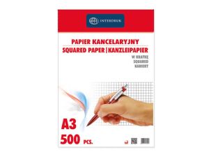 PAPIER KANCELARYJNY A-3 KRATKA # (500 ARK.)