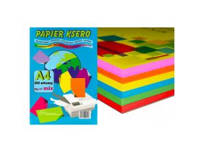 PAPIER KSERO KOLOR 80G A4/200 MIX INTENSYWNY PROT 