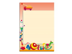 PAPIER OZDOBNY PAPIERNIA A4 ZABAWKI 190G/M2 A'25