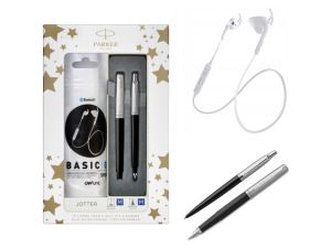 PARKER JOTTER PIÓRO+DŁUGOPIS+SŁUCHAWKI CZARNY