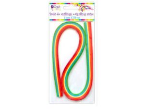 PASKI DO QUILLINGU 3MM A'100 TĘCZOWE QGPQ-004