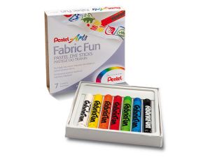 PASTELE DO TKANIN PTS-7 PENTEL