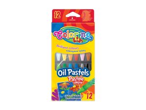 PASTELE OLEJNE 12 KOLORÓW COLORINO
