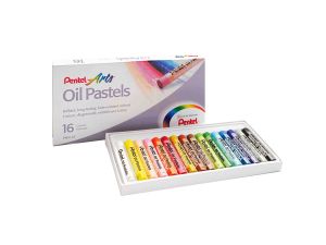 PASTELE OLEJNE 16 KOLORÓW PHN16 PENTEL