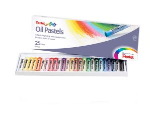 PASTELE OLEJNE 25 KOLORÓW PHN25 PENTEL