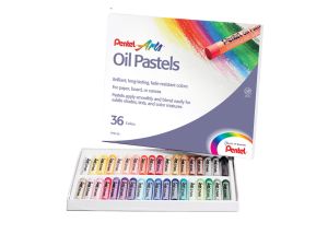 PASTELE OLEJNE 36 KOLORÓW PHN36 PENTEL