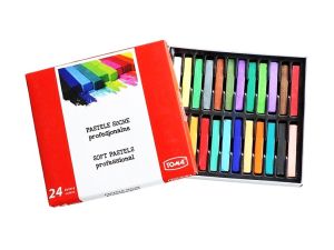 PASTELE SUCHE 24 KOLORY TO-580 TOMA