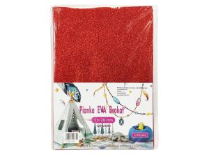 PIANKA EVA BROKAT CZERWONA 21X29,7 A'5