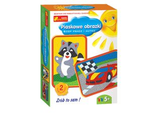 PIASKOWE OBRAZKI SZOP PRACZ I AUTKO RANOK