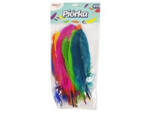 PIÓRKA GĘSIE 15-20CM NEONOWY MIX PI6 BREWIS