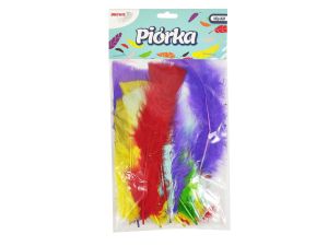 PIÓRKA INDYCZE ŚCIĘTE MIX 10-15CM PI3 BREWIS