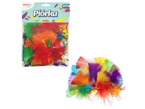 PIÓRKA INDYCZE TRÓJKĄTNE 5-10CM MIX PI4 BREWIS