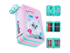 PIÓRNIK POTR. Z WYP. MY LITTLE FRIEND PASTEL CAT