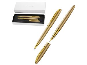 PIÓRO WIECZ+DŁUG JAZZ NOBLE ELEGANCE GOLD ETUI 