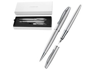 PIÓRO WIECZ+DŁUG JAZZ NOBLE ELEGANCE SILVER ETUI 