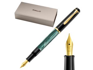 PIÓRO WIECZNE M200 F ZIELONE PELIKAN