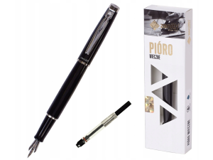 PIÓRO WIECZNE STALOWE ZENITH 60 CZARNE 07600101