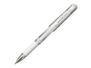PIÓRO ŻELOWE BIAŁE SIGNO UM-153 UNI-BALL