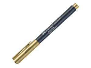 PISAK METAL. METALLICS KOLOR ZŁOTY FABER CASTELL