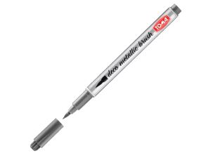 PISAK METALLIC BRUSH SREBRNY TO-325 TOMA