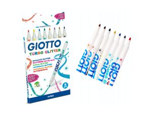 PISAKI BROKATOWE GIOTTO TURBO GLITTER 8 SZT 425800