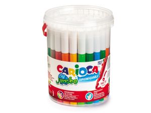 PISAKI CARIOCA JUMBO ZESTAW SZKOLNY 50SZT WIADERKO