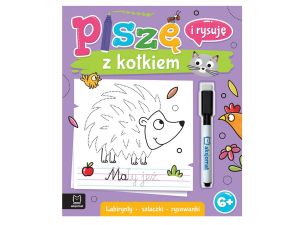 PISZĘ I RYSUJĘ Z KOTKIEM LABIRYNTY SZLACZKI RYSOWA