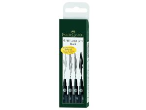 PITT ARTIST PEN CZARNY A'4 167100 FABER