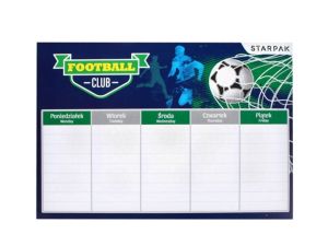 PLAN LEKCJI + TABLICZKA MNOŻENIA A5 FOOTBALL STK