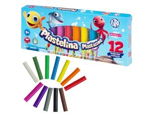 PLASTELINA 12 KOLORÓW MINI MINI ASTRA
