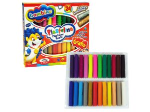 PLASTELINA 24 KOLORY STANDARD BAMBINO